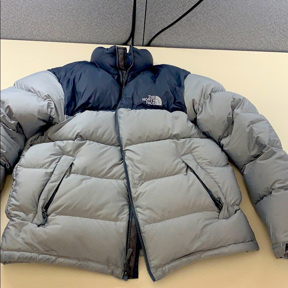 The North Face Grey Puffer Jacket